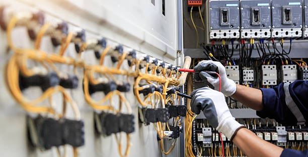 Professional Electrician technician working in Southern Pines, NC